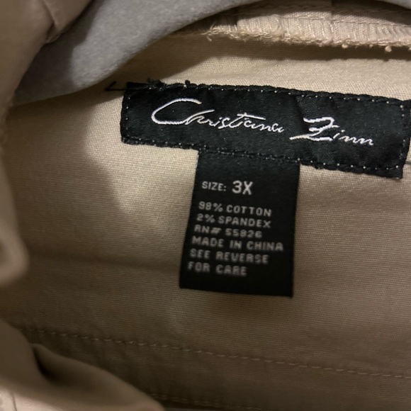 Chico's Ruffled Tan Jacket - Picture 3 of 5